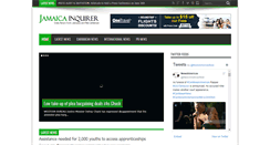 Desktop Screenshot of jamaicainquirer.com
